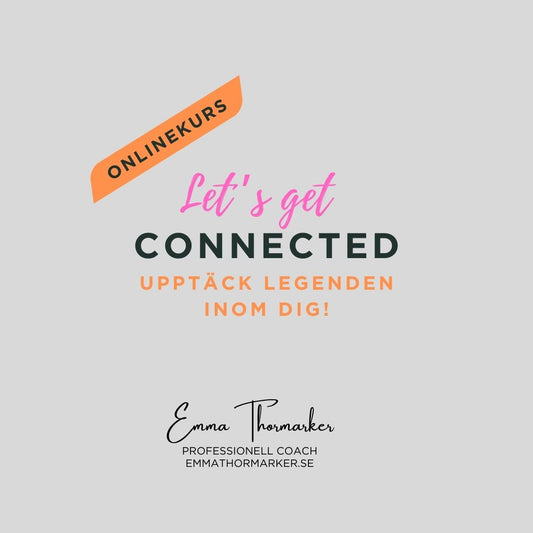 Connected - Onlinekurs med 3 individuella samtal